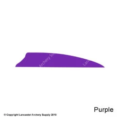 AAE Plastifletch Max Vanes -Bearpaw Shop 1010015 purple 2