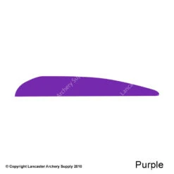 AAE Plastifletch Max Vanes -Bearpaw Shop 1010015 purple 23