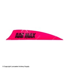 AAE Plastifletch Max Vanes -Bearpaw Shop 1010015 shield hot pink