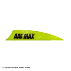 AAE Plastifletch Max Vanes -Bearpaw Shop 1010015 shield yellow