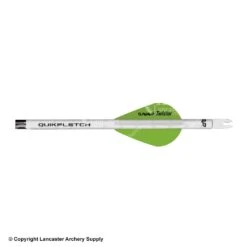 NAP QuickFletch Twister 2" Vanes (4-Fletch) -Bearpaw Shop 1031308 green