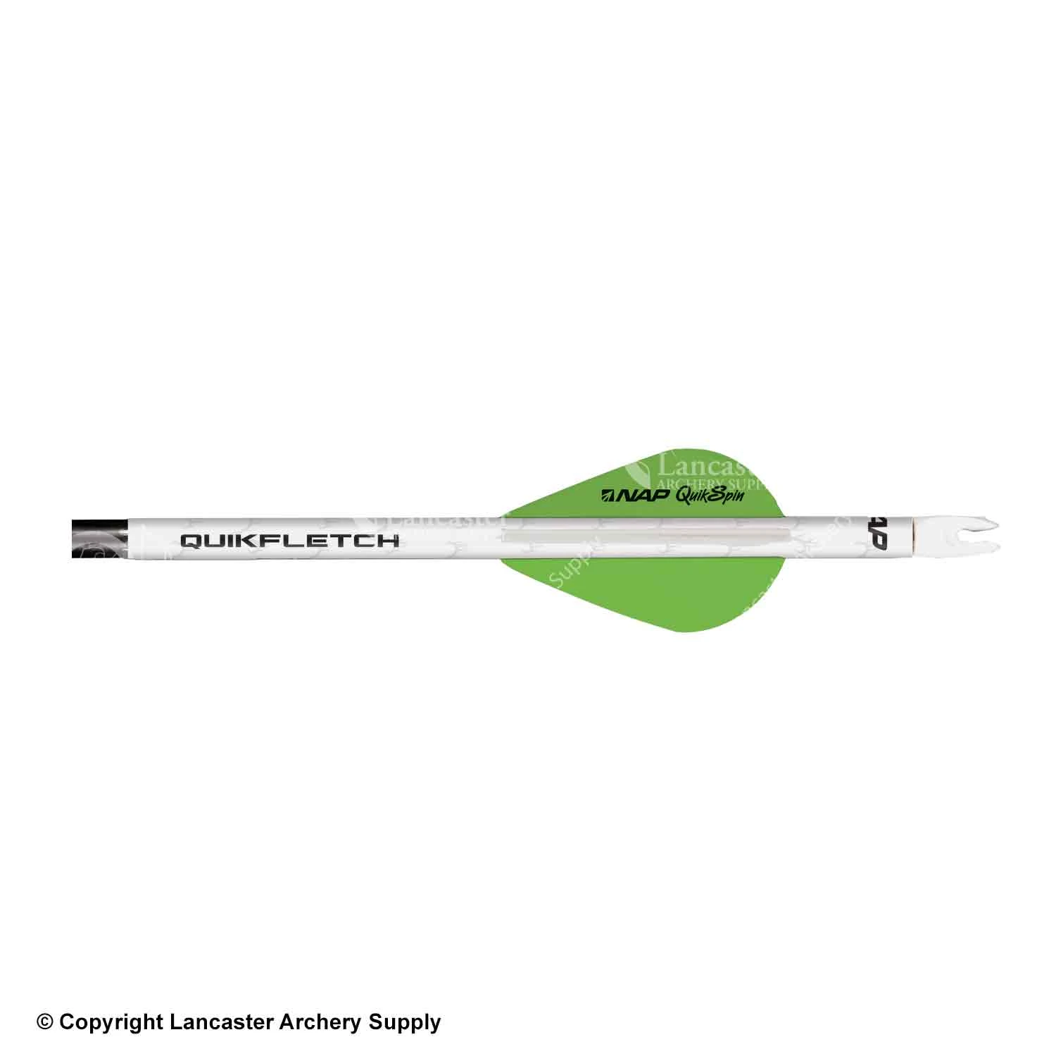NAP QuickFletch QuickSpin 2" Vanes (4-Fletch) 1 NAP QuickFletch QuickSpin 2" Vanes (4-Fletch)