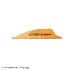 Gray Archery Gray Hawk 1.75" Recurve Vanes -Bearpaw Shop 1032537 orange
