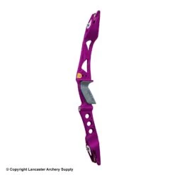 Gillo GQ 25" Aluminum ILF Recurve Riser -Bearpaw Shop 1033075 purple