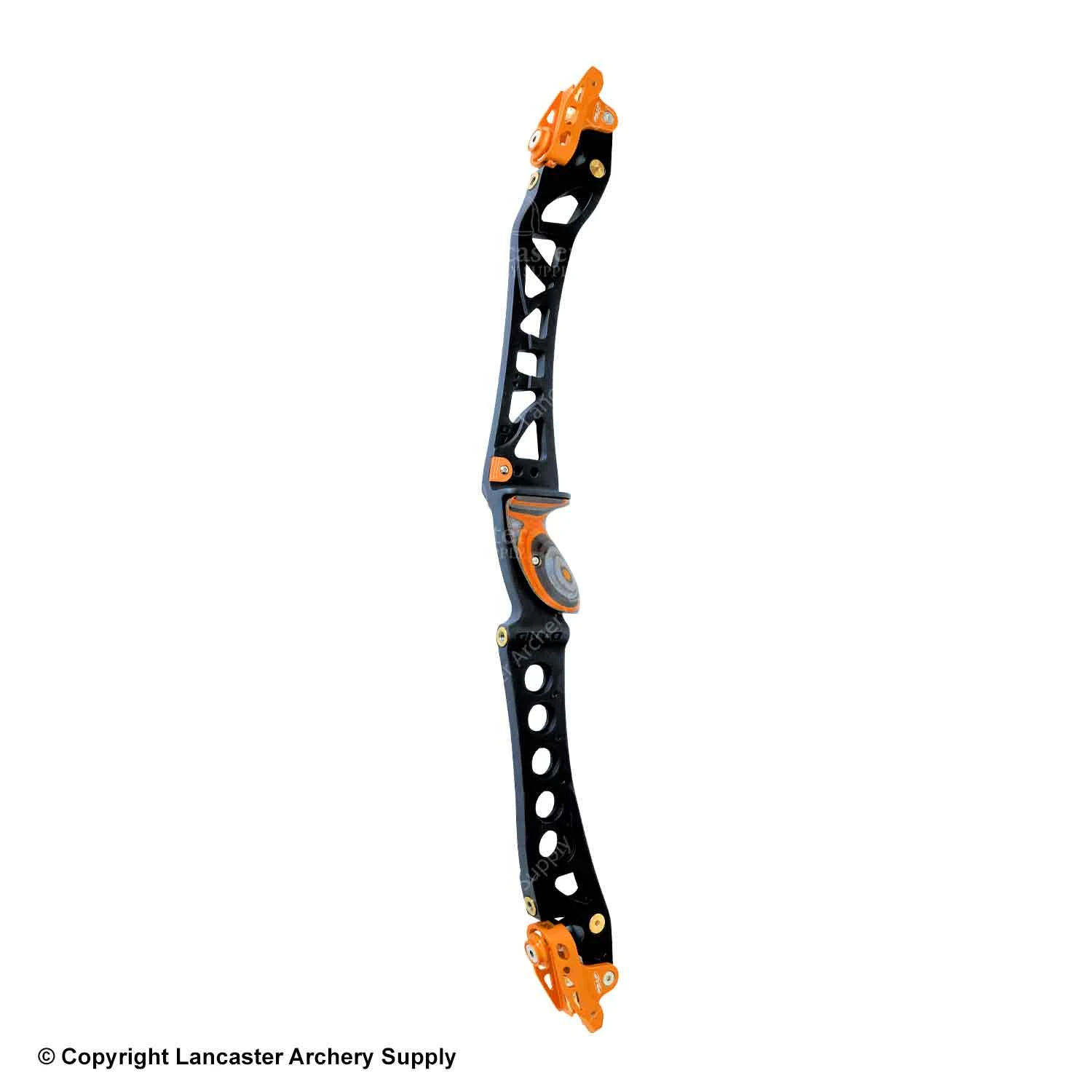 Gillo GT 31" ILF Recurve Riser (Black With Gold Pockets) 1 Gillo GT 31" ILF Recurve Riser (Black With Gold Pockets)