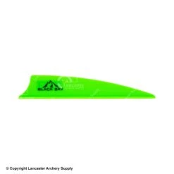 Bohning Black Sky 3" Shield Cut Vane -Bearpaw Shop 1033621 green