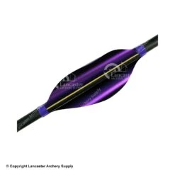 Spider Vanes 1.8" Medium Recurve Vanes -Bearpaw Shop 1240026 purple