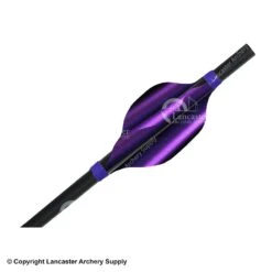 Spider Vanes 1.5" Recurve Vanes -Bearpaw Shop 1240033 purple