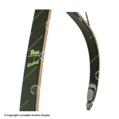 Bear Kodiak Traditional Recurve Bow (Shedua/Purple Heart/Green Glass) -Bearpaw Shop 1360310 limbs