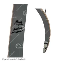 Bear Kodiak Magnum Traditional Recurve Bow (Shedua/Gray) 7 Bear Kodiak Magnum Traditional Recurve Bow (Shedua/Gray) -Bearpaw Shop 1360312 limb