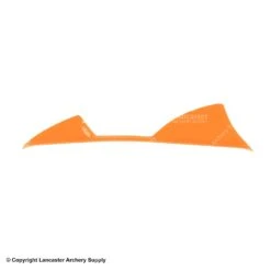 Bi-Delta 2.5" Shark Tooth Vanes -Bearpaw Shop 1400001 orange