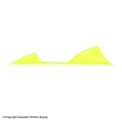 Bi-Delta 2.5" Shark Tooth Vanes -Bearpaw Shop 1400001 yellow