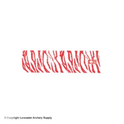 Bohning Tiger Arrow Wraps 4" (Carbon) -Bearpaw Shop 1480048 2021 wht red