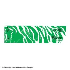 Bohning Tiger Arrow Wraps 5.5" -Bearpaw Shop 1480291 grn wht