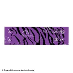 Bohning Tiger Arrow Wraps 5.5" -Bearpaw Shop 1480291 purple