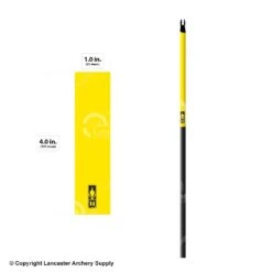 Bohning Solid Color Wrap 4" (Small 17/64) -Bearpaw Shop 1480296 yellow