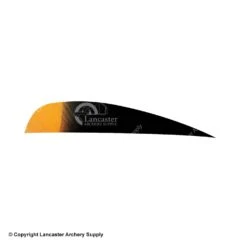 Ozark Eagle Tips 4" Parabolic Feather -Bearpaw Shop 1610023 black orange