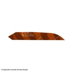 Ozark 3.5" Victory Target Maxx Barred Color Feather -Bearpaw Shop 1610028 hunters orange