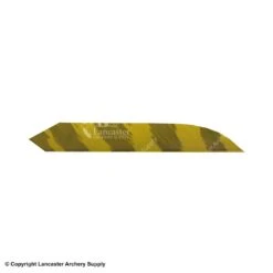 Ozark 3.5" Victory Target Maxx Barred Color Feather -Bearpaw Shop 1610028 yellow