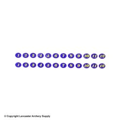 Gunstar Tail Numbers -Bearpaw Shop 2010017 blue yel