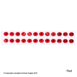 Gunstar Tail Numbers -Bearpaw Shop 2010017 red