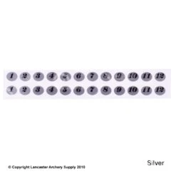 Gunstar Tail Numbers -Bearpaw Shop 2010017 silver