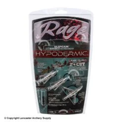 Rage Hypodermic Standard Broadheads (100 Gr.) 10 Rage Hypodermic Standard Broadheads (100 Gr.) -Bearpaw Shop 2200072 9