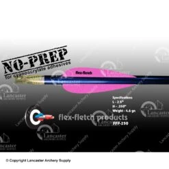 Flex-Fletch FFP-250 No-Prep Vanes -Bearpaw Shop 2210041 pearlpink