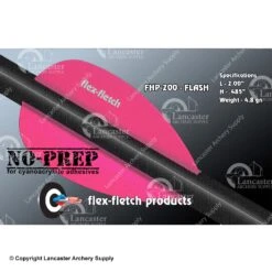 Flex-Fletch FHP-200 Flash No-Prep Vanes -Bearpaw Shop 2210048 pearlpink