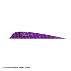 Gateway 5" Parabolic Barred Feather -Bearpaw Shop 2270013 purple