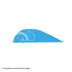 Gateway 1 7/8" Parabolic Feather -Bearpaw Shop 2270029 blue