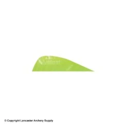 Gateway 2 1/2" Parabolic Feather -Bearpaw Shop 2270035 chartreuse