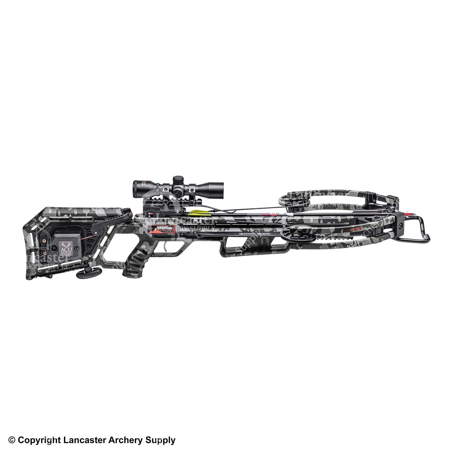Wicked Ridge M-370 Crossbow Package W/ACUdraw (Peak Camo) 1 Wicked Ridge M-370 Crossbow Package W/ACUdraw (Peak Camo)