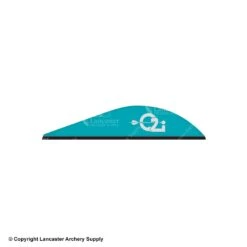 Q2i Griff-X 2.3" Vanes -Bearpaw Shop 3350048 teal