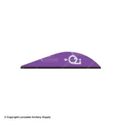 Q2i Griff-X 2.3" Vanes -Bearpaw Shop 3350048 violet
