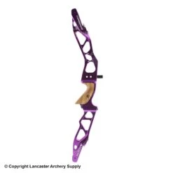 Akusta Tenbris 25" ILF Recurve Riser -Bearpaw Shop 3440025 purple left