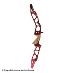 Akusta Tenbris 25" ILF Recurve Riser -Bearpaw Shop 3440025 red left