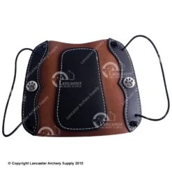 Vista Deluxe Traditional Hunter Leather Armguard W/ Elastic