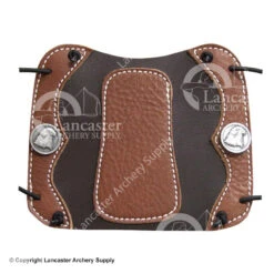 Vista Small Deluxe Traditional Leather Armguard W/ Elastic