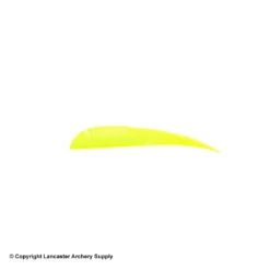 Trueflight 4" RW Round Back Feather -Bearpaw Shop 5200004 chartreuse