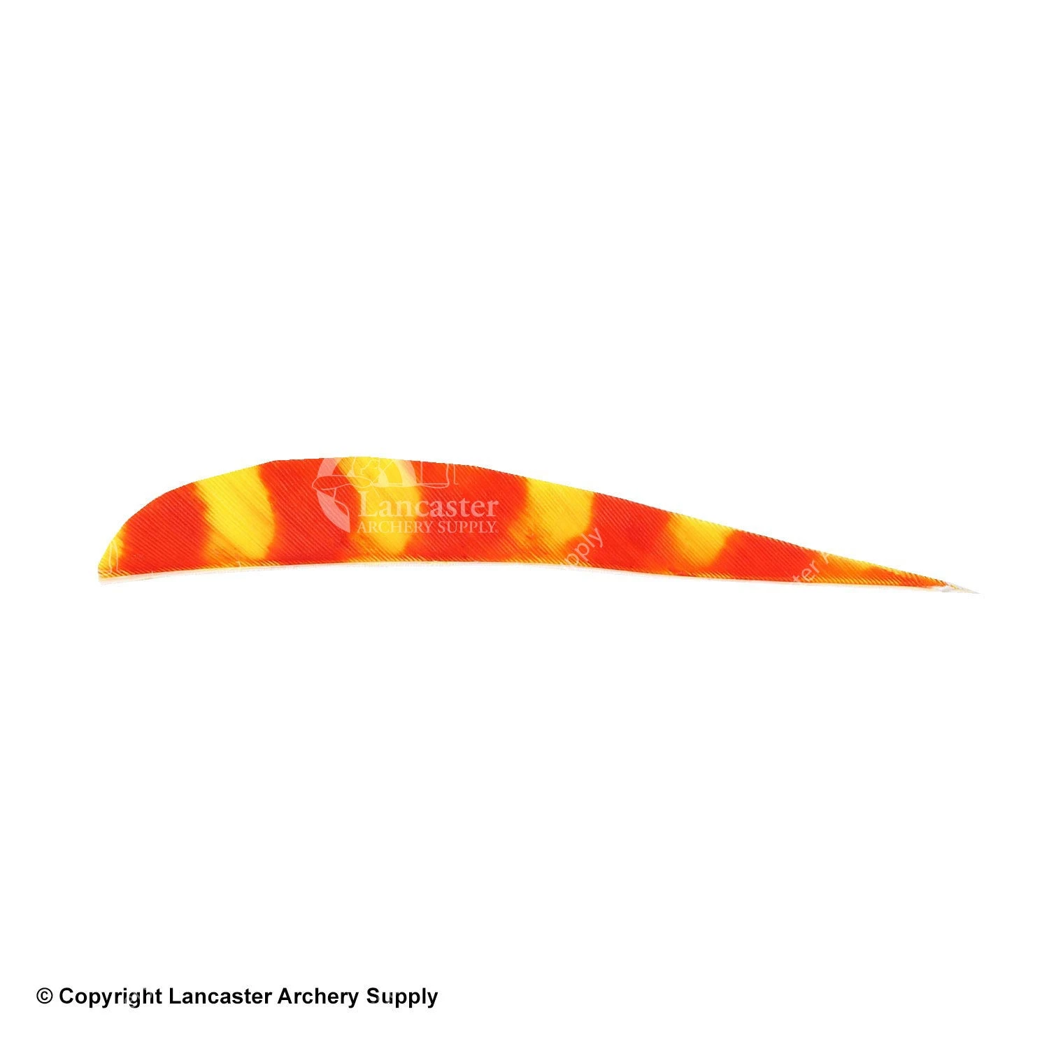 Trueflight Brite Stripes 4" RW Round Back Feather 5 Trueflight Brite Stripes 4" RW Round Back Feather - Image 5