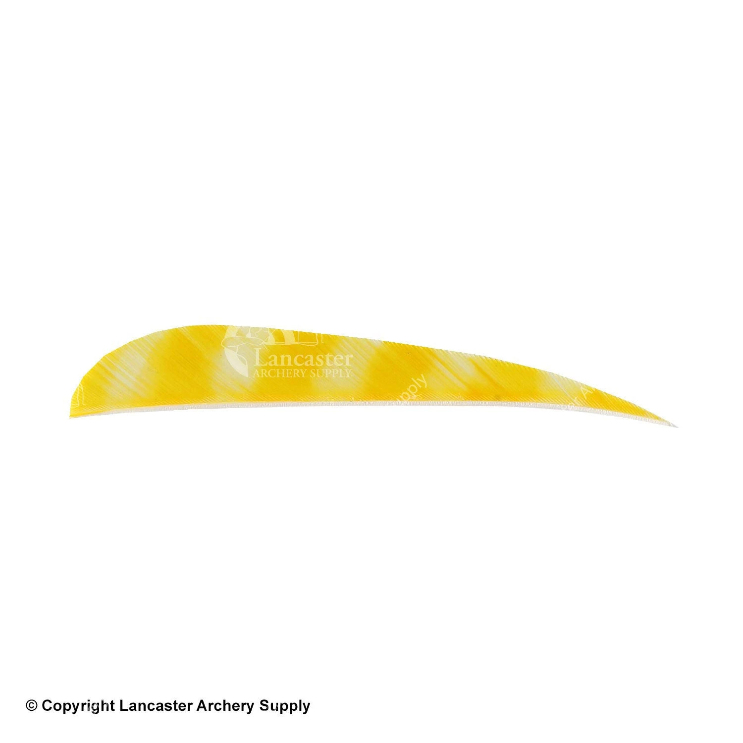 Trueflight Brite Stripes 4" RW Round Back Feather 2 Trueflight Brite Stripes 4" RW Round Back Feather - Image 2