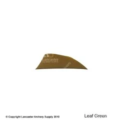 Trueflight 2" Shield Back RW HP Feather -Bearpaw Shop 5200009 leafgreen