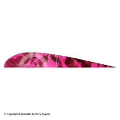 Trueflight Camo 4" RW Round Back Feather -Bearpaw Shop 5200010 pink