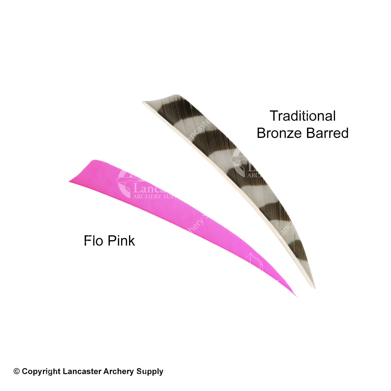 Trueflight 4" Shield Back Feathers (18 Count Combo Pack) 2 Trueflight 4" Shield Back Feathers (18 Count Combo Pack) - Image 2