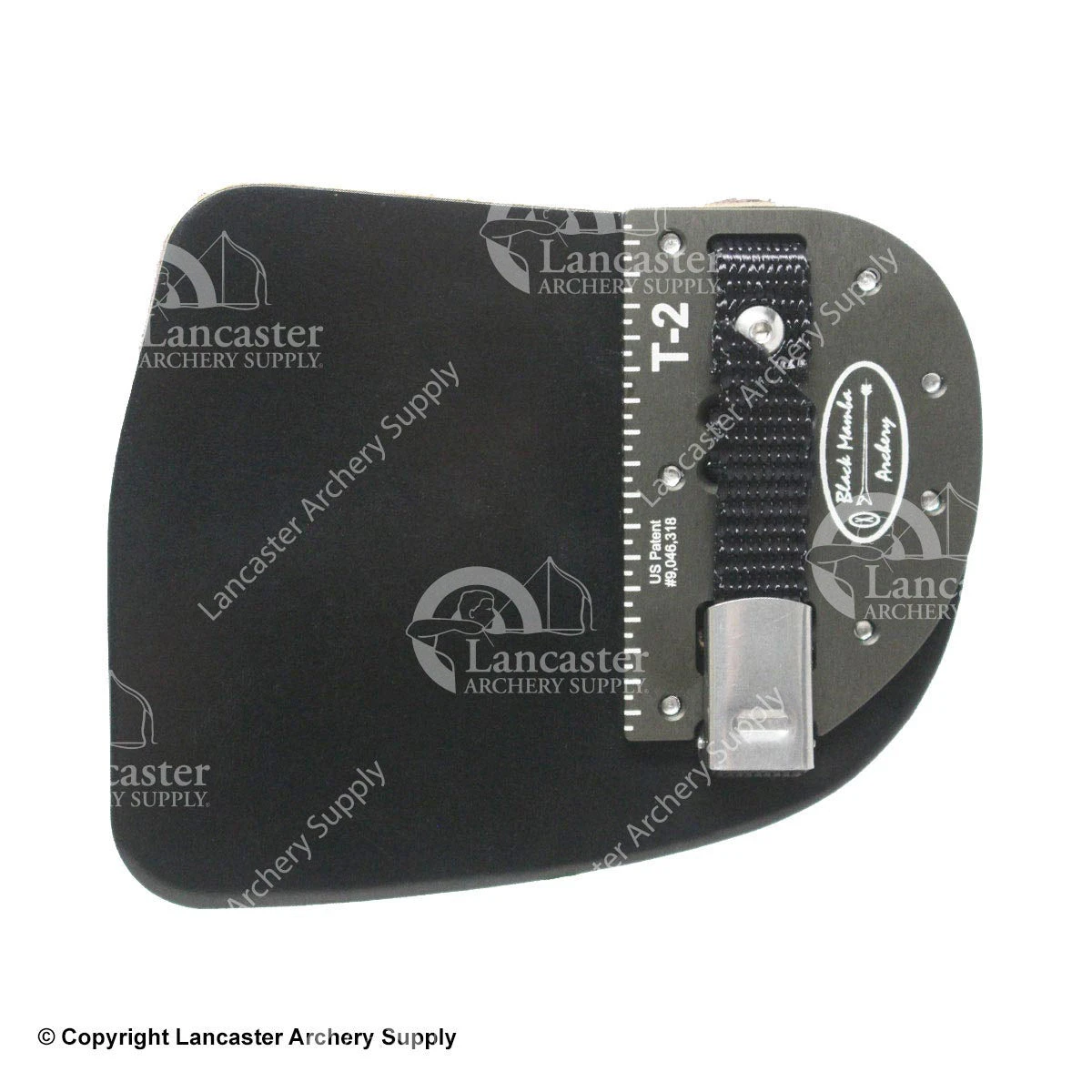 Black Mamba Traditional T-2 Finger Tab W/ No-Split Face 1 Black Mamba Traditional T-2 Finger Tab W/ No-Split Face