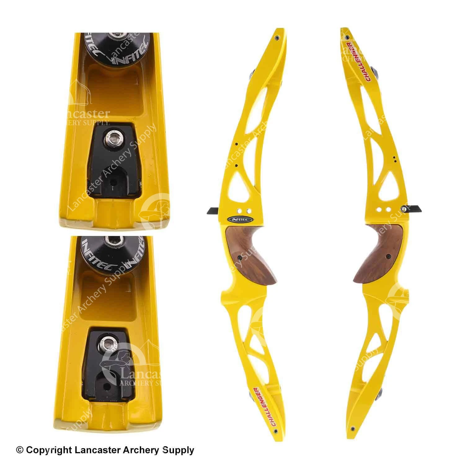 Infitec Challenger 25" ILF Recurve Riser Cartel (Open Box X1030118) 2 Infitec Challenger 25" ILF Recurve Riser Cartel (Open Box X1030118) - Image 2