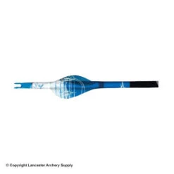 Gas Pro Recurve Efficient 1.75" Super Soft Spin Vanes -Bearpaw Shop 8760018 blue white