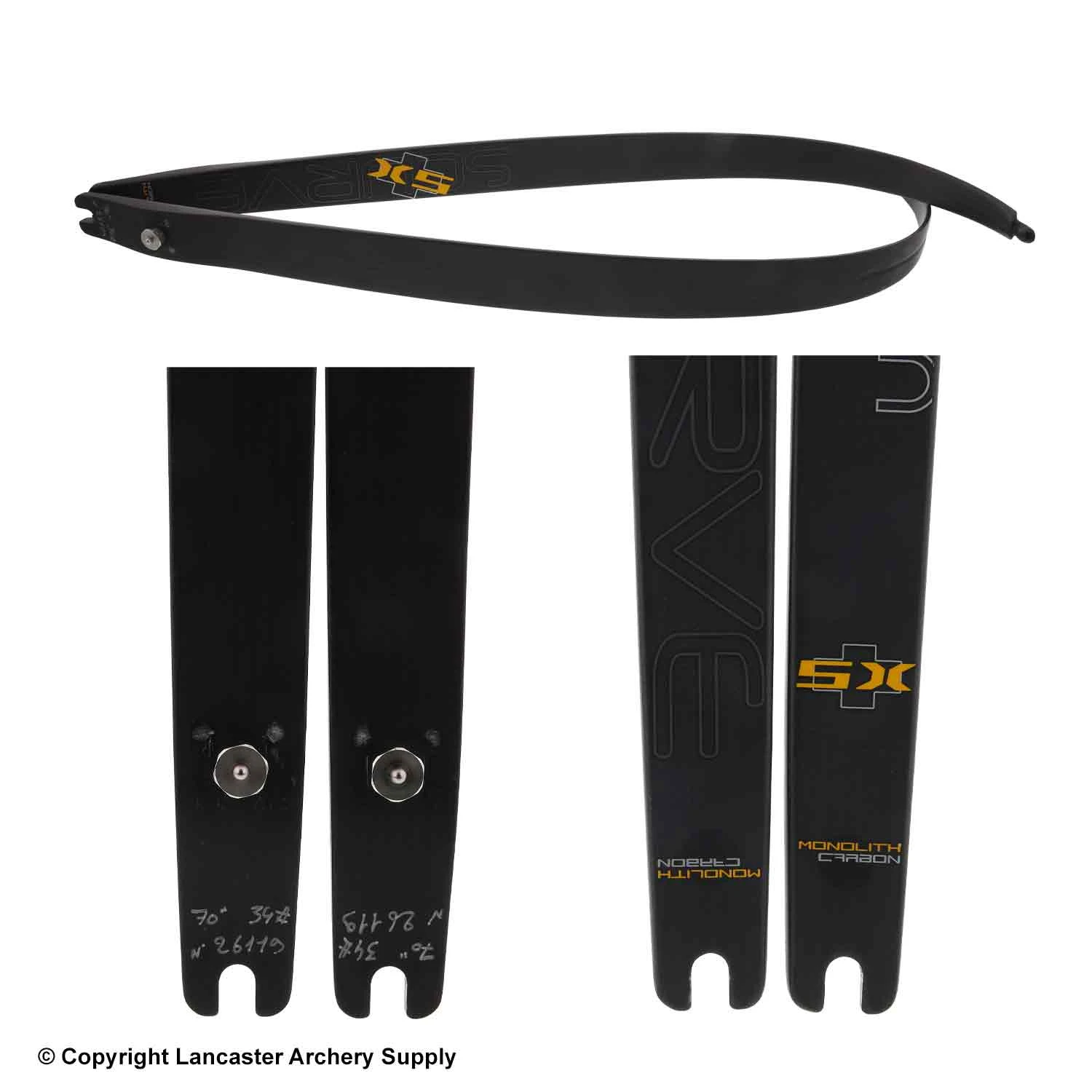 Uukha SX+ ILF Recurve Limbs (Open Box X1030464) 2 Uukha SX+ ILF Recurve Limbs (Open Box X1030464) - Image 2