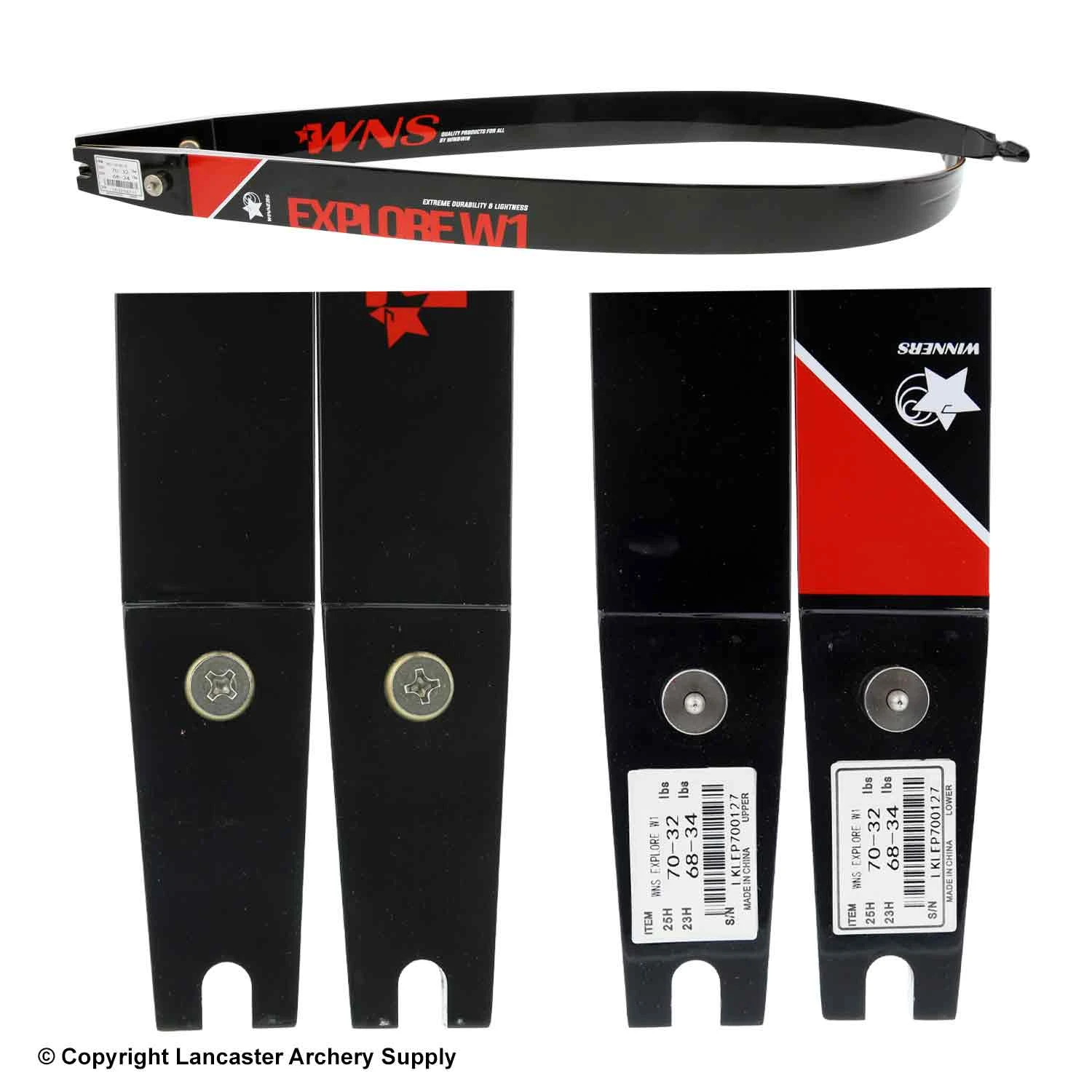 WNS Explore W1 Fiber Limbs (Open Box X1031234) 2 WNS Explore W1 Fiber Limbs (Open Box X1031234) - Image 2